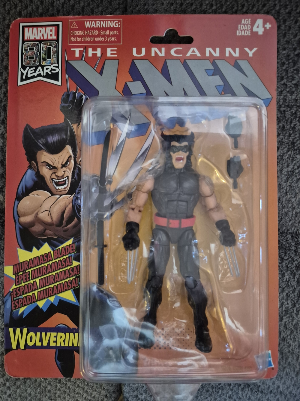 Marvel Legends The Uncanny X-Men Retro Wolverine Action Figure